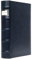 Bellagio-Italia Corona Lago DVD/CD/Blu-Ray Storage Binder - Holds Up to 48 Discs, Includes Pre-installed Acid-Free Sheets - Blue Faux Leather