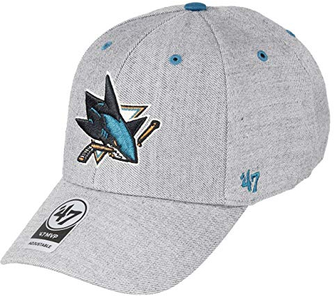 '47 Brand Adjustable Cap - Storm Cloud San Jose Sharks