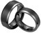 Mabohity Ring für Herren Damen 8mm I Love You Gravur Wolframcarbid Partner Ring Paar Ehering Verlobungsring Trauring Freundschaftsring Schwarz Größe 75