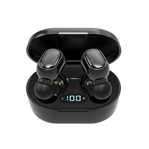 NA TWS Auriculares inalámbricos Bluetooth V5.0 en el oído, E7s, con indicador LED, carcasa de carga de 300 mAh, mini auriculares deportivos