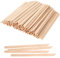 JANYUN 200 Pcs Eyebrow Wax Sticks Wax Applicator, Wood Waxing Spatulas for Body Eyebrow Lip Nose and Small Hair Removal Sticks(Pointed Slanted)