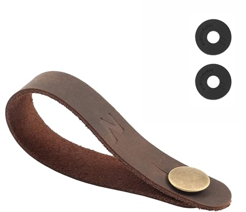 Nefelibata Guitar Strap Lock, Leather Guitar Strap Button, Headstock Adapter Tie,Guitar Neck Strap for Acoustic, Ukulele Strap & Mandolin,Come with Free 1 Pair Strap Locks