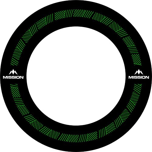 Mission Darts Pro Dartscheibe Surround | Uni Heavy Duty | 4 Farben und Designs
