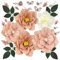 MicButty 11 PCS Pompones De Papel Gigantes, Flores 3D Para Decoración De Pared, Ideal Para Bebés, Bodas y Fondo De Fiesta