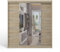 ML Furniture T5 Schiebetüren Kleiderschrank 180 x 215 x 58 cm mit Spiegel - Schlafzimmermöbel, Aufbewahrung - Mehrzweckschrank - Farbe: Sonoma - 2 Schiebetüren