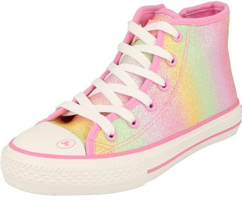 Tom Tailor 7470120005 Sneaker, Rainbow, 38 EU