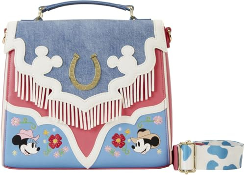 Mickey Mouse Damen Crossbody, Schwarz