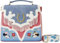 Mickey Mouse Damen Crossbody, Schwarz