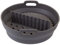 VFM - Air Fryer Round Divider Liner Silicone Reusable Non Stick Liner for Accompanying When Cooking with Ovens and Pressure Cookers, Barbecue, Roasting - 22cm X 7cm Grey