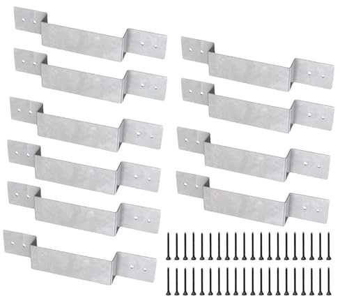 Reparaturset für Zaunpfosten, robuste Zaunpfosten, Holzdeck