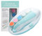 Cubble 8 in 1 Baby Electric Nail Trimmer with LED Lights, Quiet and Safe for Newborns and Toddlers, 6 Filing Heads and Grinding Pads, and 4 Speed Modes (Blue)