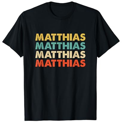 Matthias Vorname T-Shirts & Geschenke
