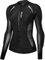 WOSAWE Damen Motorradjacke mit CE Abnehmbar Protektoren Sommer Atmungsaktiv Schutzjacken (Schwarz, L)