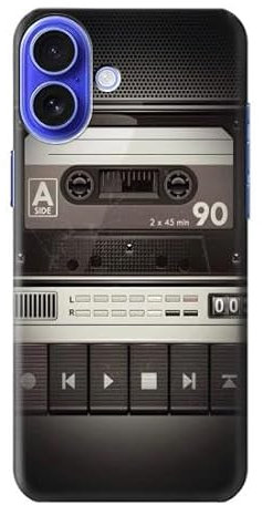 Innovedesire Vintage Cassette Player Case Cover For iPhone 16