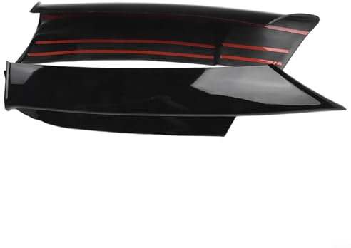 CWOQOCW M-Tech Lot de 2 volets de pare-chocs avant pour BMW Série 3 E90 E91 320I 330I 2005–2008 Aspect carbone Noir