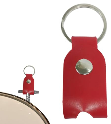 Drum Kit Key Case - Tragbarer Drum Kitt Keyy Casse | Schraubenschlüssel | Percussion Hardware Tool Druum Accessoire | Pu Leder Drumm Tuning Wrenchh Storage Casee | Drrum Kopfeinstellung Tos -
