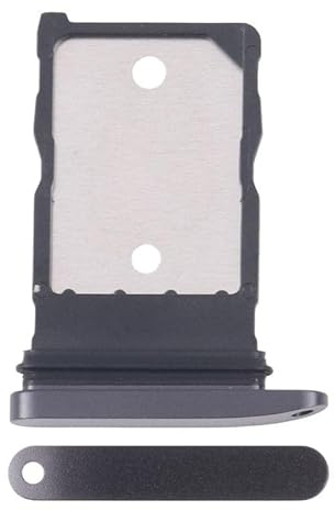 Sim Card Tray Compatible With Google Pixel 9 Pro - Obsidian Black - Replacement Holder for Sim Card