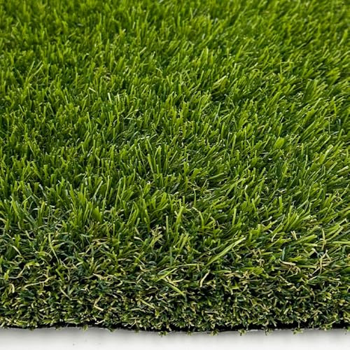 ARTIFICIAL GRASS DIRECT - Chelsea 35mm 2m x 11.5m (6ft 7 x 37ft 9) – Fake Grass for Garden, Lawns, Pets & Landscaping | Realistic 35mm Pile Height | UV Resistant & Low Maintenance