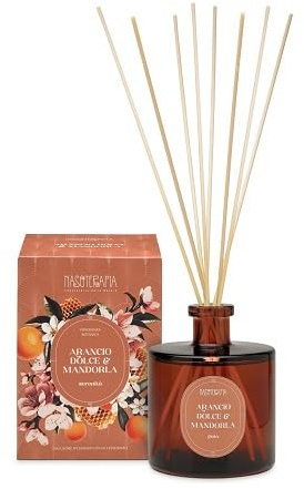 NASOTERAPIA Arancio Dolce e Mandorla Diffusore a Bastoncino 500 ml