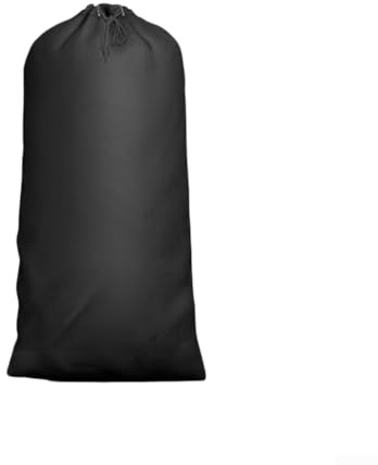 Lawn Tractor Leaf Bag 420D Oxford Large Capacity Reinforced Opening Waterproof Drawstring Attachment for Collecting Leaves Grass and Debris Compatible for Mower Chute(92x60in)