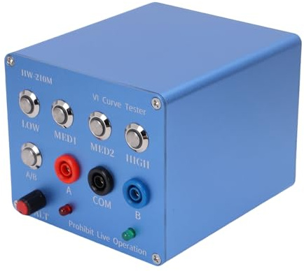 Yechiry VI-Kurventester, Zweikanal-ASA-Prüfgerät mit Einstellbarer Wechselstromgeschwindigkeit für Digitale Analoge Gemischte Schaltkreise, 4 Prüffrequenzen