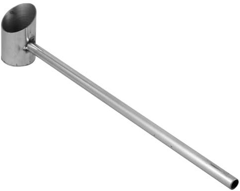 Angoily Edelstahl Marshmallow Zuckerlöffel Großzügig Wiederverwendbar Ergonomischer Griff für Zuckerwattemaschinen und Süßigkeitenzubereitung