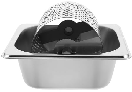 Rullo Spalmaburro in Acciaio Inox 1l, a Forma di U, Argento | Impugnatura Ergonomica, Finitura Liscia Antiruggine, Dosaggio Uniforme, per Cornetti e Panini