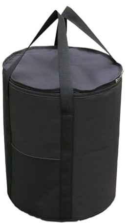 Milageto Storage Trip Oxford Pouch Barbecue Camping with Handle Camping Carry Bag for Utensil Men Cooking Kitchen Cookware
