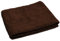 Lanudo® Luxus Handtuch 600g/m² Pure Line 50x100 cm mit Bordüre.100% feinste Frottier Baumwolle in höchster Qualität, Farbe: Braun/Nude