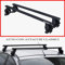 Dachträger Hyundai i10 5P NO Rails ab 2013 Leser Schwarz 130 cm