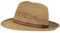 Strohhut | Sommerhut | Sonnenhut - Handgeflochten aus 100% Stroh - Bogart - Besonders Leicht, Flexibel, Hautfreundlich & Bequem- Gr. 55, Natur