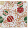Sovie HORECA Weihnachtsserviette Belinda aus 3-lagigem Tissue, Einweg Serviette Weihnachtskugeln, ideal für Advent & Weihnachten, Papierserviette 40 x 40 cm, 100 Stück