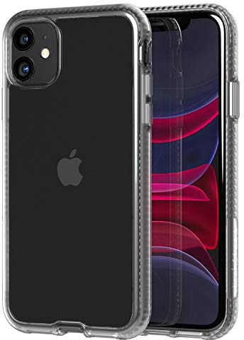 Tech21 Pure Clear Custodia Protettiva Sottila Dura per iPhone 11 - Trasparente