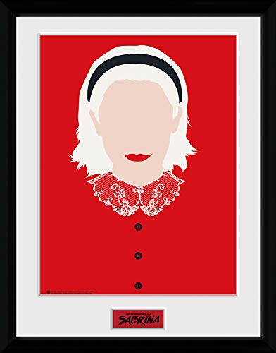 1art1 Chilling Adventures of Sabrina Poster Face Gerahmtes Bild Für Fans Und Sammler | Wand-Bilder | Im Bilderrahmen 40x30 cm