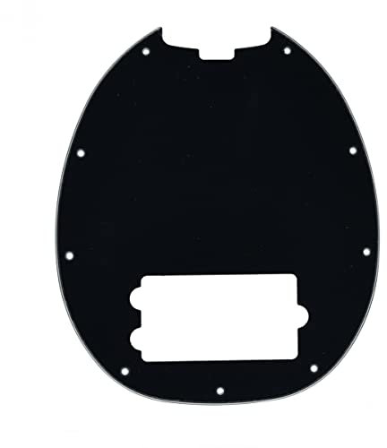 Dopro Bass-Schlagbrett für Musicman Classic 4-saitige StingRay Bass-Modelle, Schwarz, 3-lagig