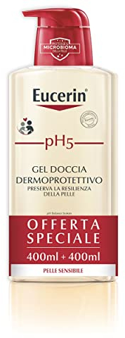 Eucerin pH5 Duschgel, Duftschutz, 2 x 400 ml