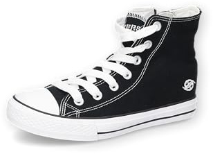 Dockers by Gerli Damen High-Top Sneaker, Frauen Halbschuhe,Turnschuhe,Laufschuhe,schnürschuhe,schnürer,mid Cut,schwarz,40 EU