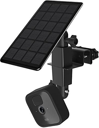 UIQELYS Adjustable Gutter Bracket for Arlo/Reolink/Blink Cam, Camera and Solar Panel with Standard 1/4 Screw Port, Outdoor Holder Accessories Wall Mount Stand