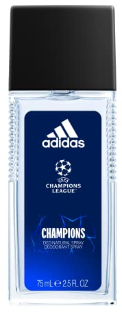Adidas UEFA Champions League Champions Edition - Natürliches Spray für Herren, Herren Energie Duft 75ml