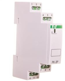 Elektromagnetische Relais 3P 8A 24V AC/DC PK-3P-24V f&f 5908312591917