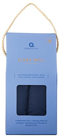 Aroma Home Sleep Well Microwavable Body Wrap Fragranced with Essential Oils