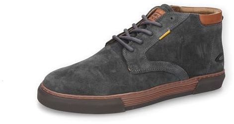 camel active Herren Hoher Sneaker aus Veloursleder