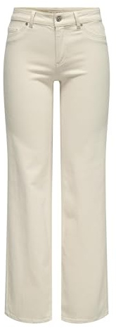 ONLY Female Straight-Fit Jeans ONLBLUSH Mittlere Taille Gerade geschnitten Jeans