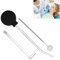 Mandelstein Entfernen Set, Tonsilclin Mandelsteine Entfernen Werkzeug mit Schröpfglas & Schröpfsköpf & Zahnspiegel, Tonsil Stone Remover Tools zum Oral Care, Frischen Atem, Gegen Mundgeruch