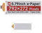 iiunius 5.79 Inch E-Paper (B) Raw Display 792x272 Red/Black/White E-Ink Display SPI Communication Fits Raspberry Pi/Jetson Nano/Arduino/STM32 Without Driver Board Epaper Screen