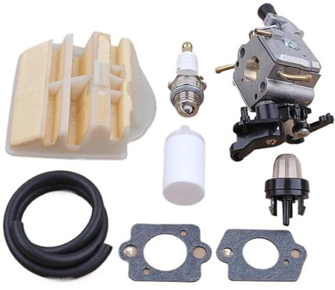 Tagliabordi Tagliaerba Carb Per Husqvarna 445 450 445E 450E Per Jonsered CS2245S 506450401 Motosega Per ZAMA C1M-EL37B Carburatore Aria Filtro Del Carburante Set Carburatore
