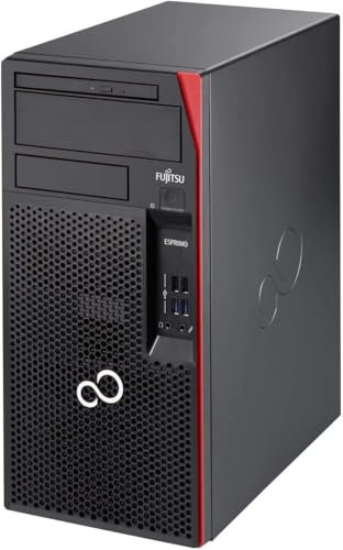 Fujitsu Esprimo P957, Desktop Pc Computer Fisso, Intel Core i7-6700, Ram 16Gb DDR4, SSD 256Gb, Displayport, WiFi, Windows 11 Pro e Office 2021 (Ricondizionato)