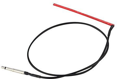 WQAPVHBG Gitarren-Piezo-Tonabnehmer, Steg, 6,6 x 0,2 cm, Piezobrücken-Tonabnehmer für E-Gitarre mit 2,5-mm-Klinkenstecker für Violine, Cello, Banjo und andere Arten von Musikinstrumentenzubehör