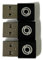 Kaizen USB C to USB Adapter for iPhone 16 16e 15 Car Charger Adapter 3 Pack,Type C to USB A Cable Converter Apple Watch 10 9,14 13 12 Pro Max Plus,iPad Air/Mini, AirPods, Samsung S25/S24/S23 (Black)