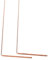 FONDOTIN 2pièces De Radiesthésie Laiton pour Détection De Et Divination De Portables pour Chasse Aux Fantômes Et Recherche Eau